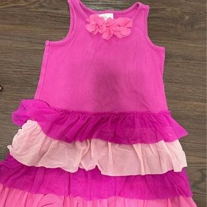 Ruffled pink Hanna Anderson dress